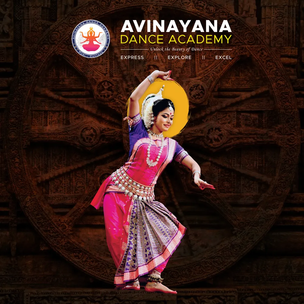 Students of Avinayana Dance & Music School during a class